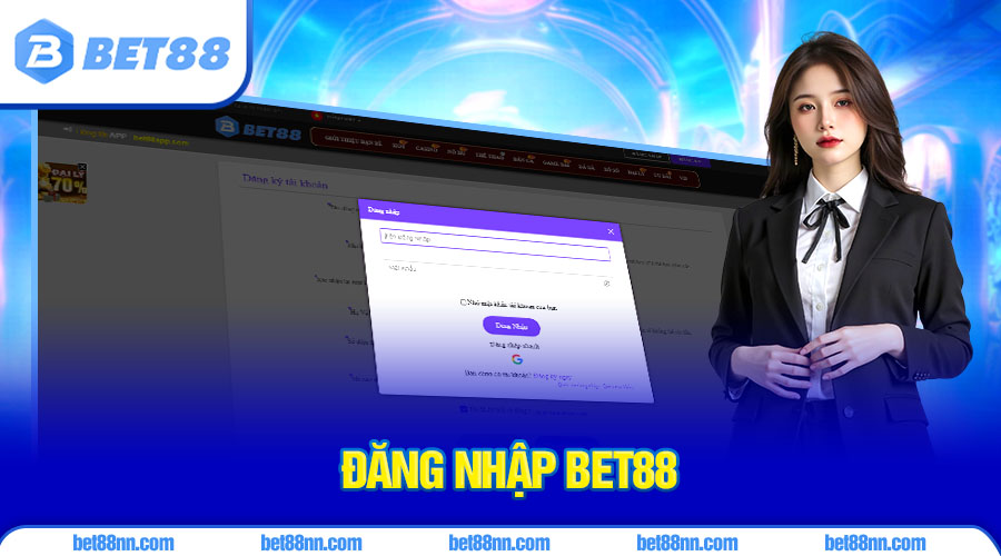Hướng dẫn đăng nhập vào tài khoản Bet88