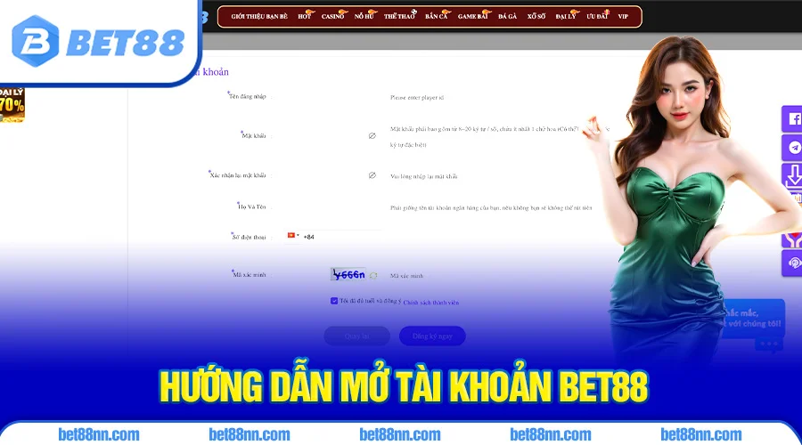 Hướng Dẫn Đăng Ký Bet88 2 Hướng dẫn mở tài khoản Bet88 mới nhất 2025